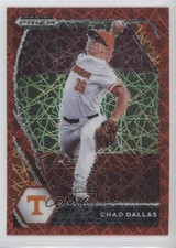 2021 Panini Prizm Draft Picks Red Velocity Prizm Chad Dallas #PDP121 c2t