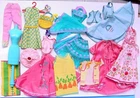 1965 BARBIE & FRANCIE COLOR MAGIC FASHION DESIGNER SET #4040