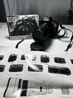 Canon EOS 650 + EF 35-105mm Objektiv + Anleitung