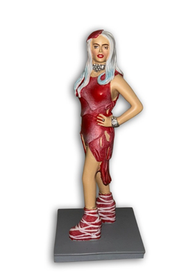 Lady Gaga Action Figure Doll Figurine Statue (VMA Meat Dress) | eBay