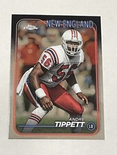 2024 Topps Chrome Football #128 - Andre Tippett - New England Patriots