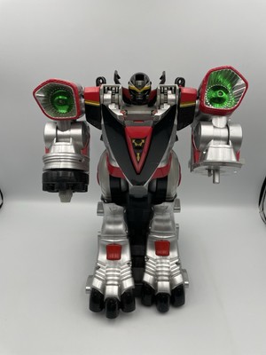 MMPR Power Rangers Time Force Deluxe Quantasaurus Rex Megazord Q