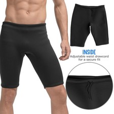 3mm Neoprene Wetsuit Shorts Men's Swimming Trunks Diving Pants Water Sport ABQC