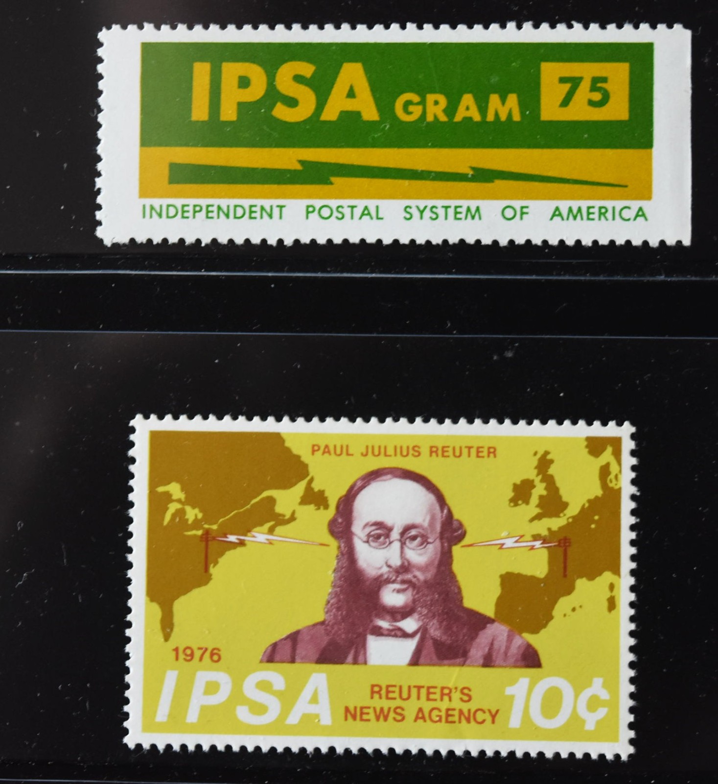 Independent Postal System of America IPSA Stamp and Cover Collection