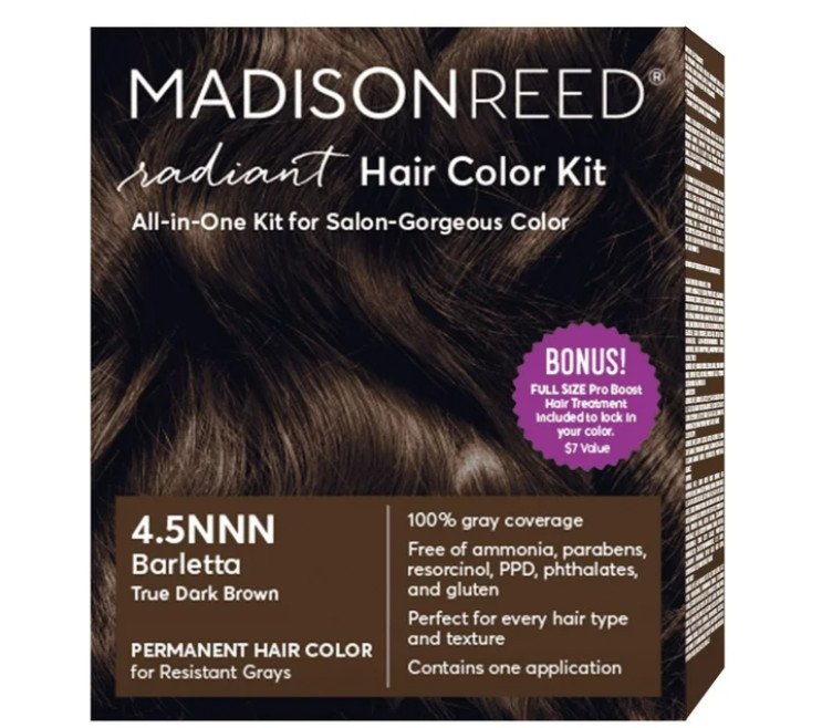 Madison Reed Radiant Hair Color Kit Barletta 4.5NNN True Dark Brown