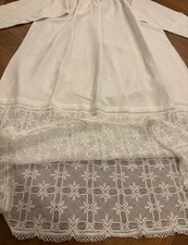 CAMICE SACERDOTALE D’EPOCA CON PIZZO