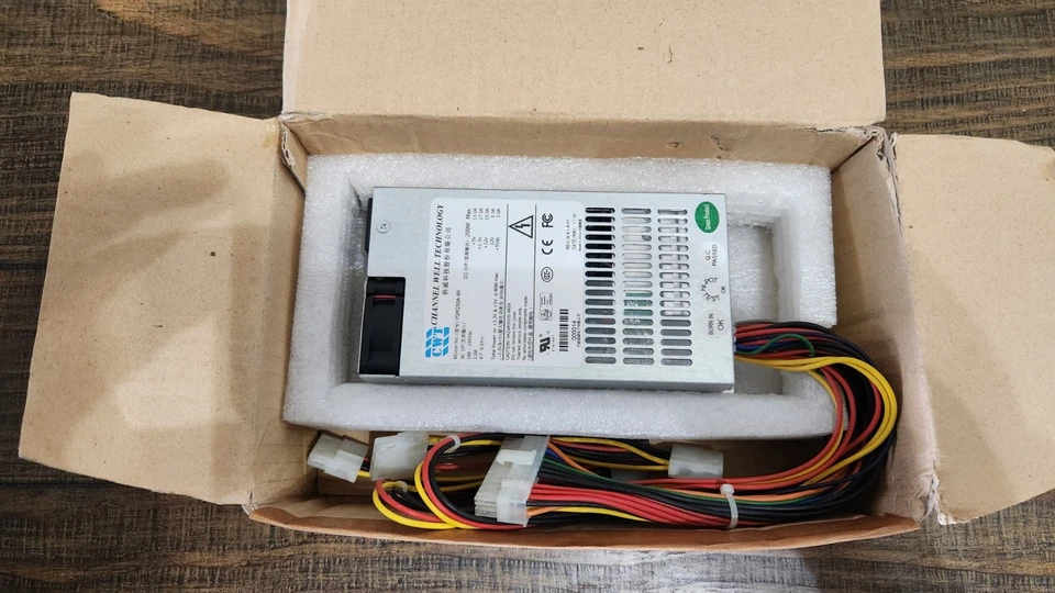 CWT CHANNEL WELL TECHNOLOGY PSM200A-89 200W Flex ATX PC Power Supply Unit PSU... - Image 3 of 4