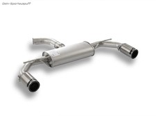 Remus Edelstahl Duplex Sportauspuff VW Golf 7 GTI je 98mm Street Race