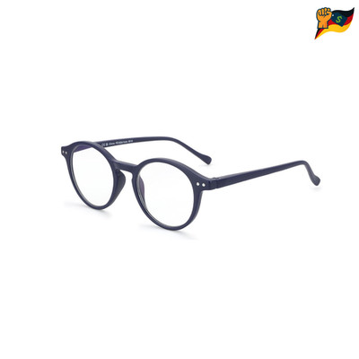 ZENOTTIC Blaue Licht Blockieren Brille Anti Schwindlig Damen Herren Rundrahmen