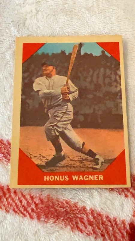 1960 Fleer Baseball Greats Vintage Honus Wagner #62 Excellent Condition