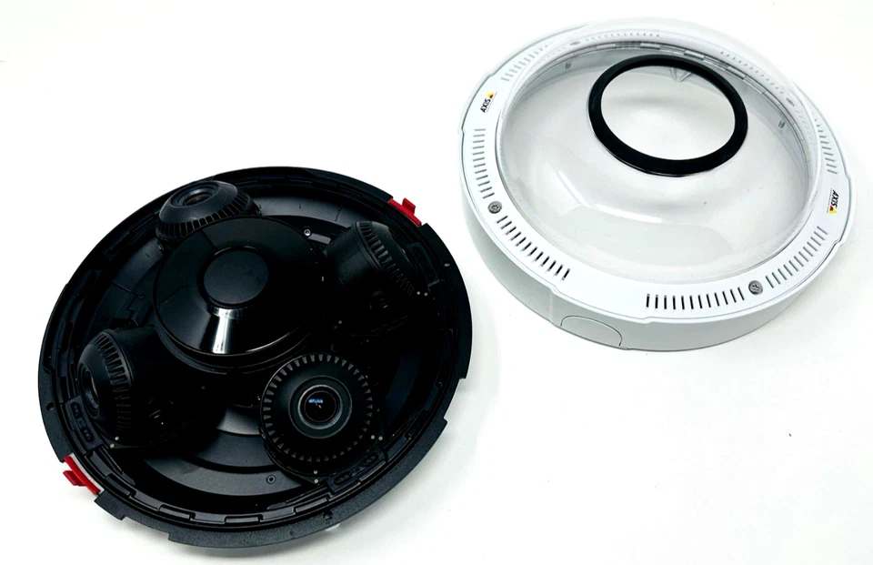 USADA [Grado B+] Cámara de Seguridad IP Panorámica Axis P3717-PLE Exterior 8MP 360° IR Foto 3 de 4