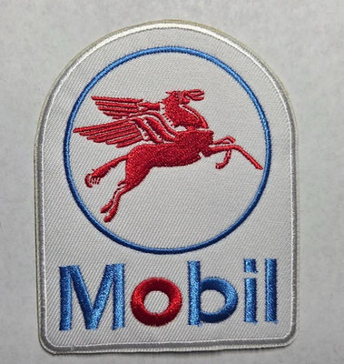 Mobil Oil Pegasus (embroidered iron/sew on patch)