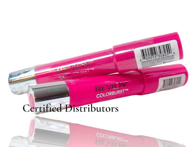 (2-Pack) Revlon #025 SWEETHEART VALENTINE ColorBurst Balm Stain Lipstick - New
