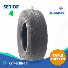 Set Of 4 Used 26570r16 Goodyear Wrangler All-terrain Adventure Kevlar 1bnpt Set Of 4 Used 26570r16 Goodyear Wrangler All-terrain Adventure Kevlar 1bnpt