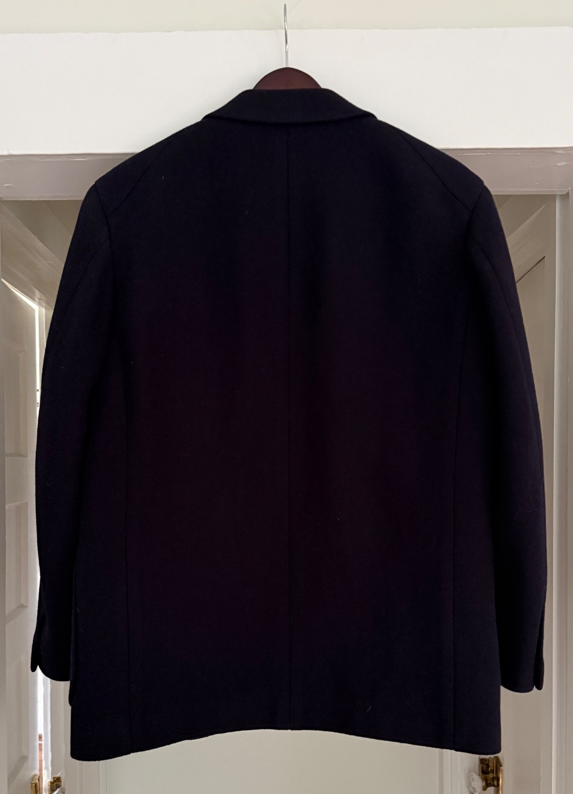 Rare Uniqlo x Jil Sander +J Navy Unstructured Heavy Wool Blazer Jacket XXS 36 38 image 6