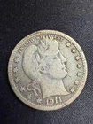1911-S Barber Silver QUARTER Dollar FINE #2293