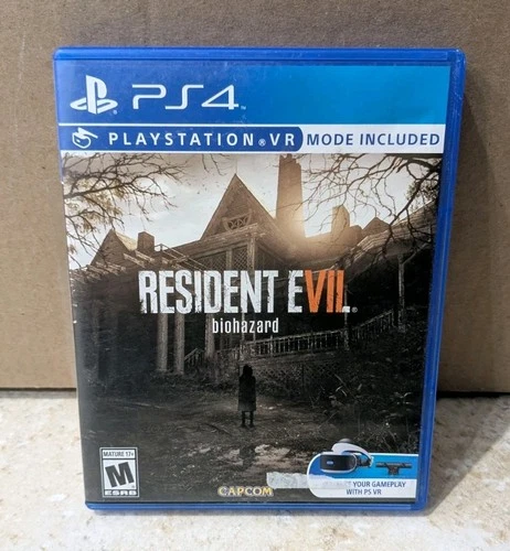 Resident Evil 7 Biohazard Sony PlayStation 4 - Tested, Works