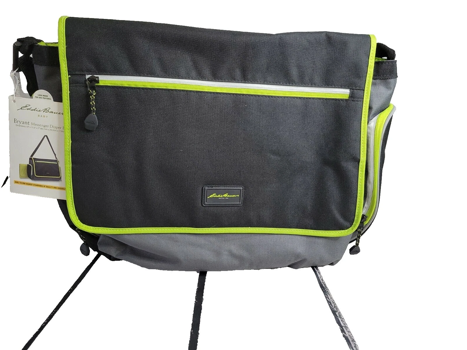 Bolsas de pañales Eddie Bauer Messenger