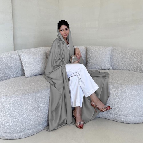 Ramadan Women Open Kimono Long Dress Abaya Muslim Cardigan Robe Abaya Kaftan - Picture 64 of 84