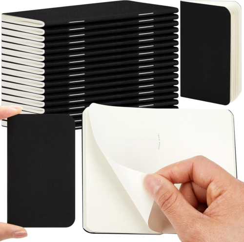 Outus 15 Pcs Mini Pocket Notebook 2.5" X 4" Small Journal Kraft Paper Notepads B - Picture 8 of 12