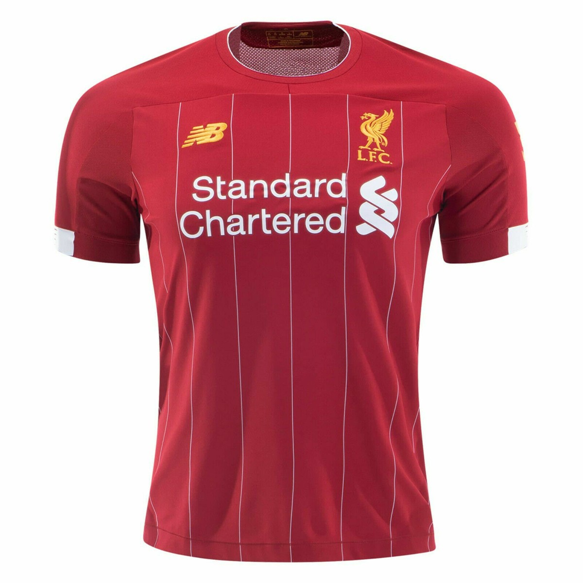 Liverpool FC 19-20 チャンピオン ユニフォーム Liverpool New Balance 2019/20 Home Replica Short Sleeve Jersey