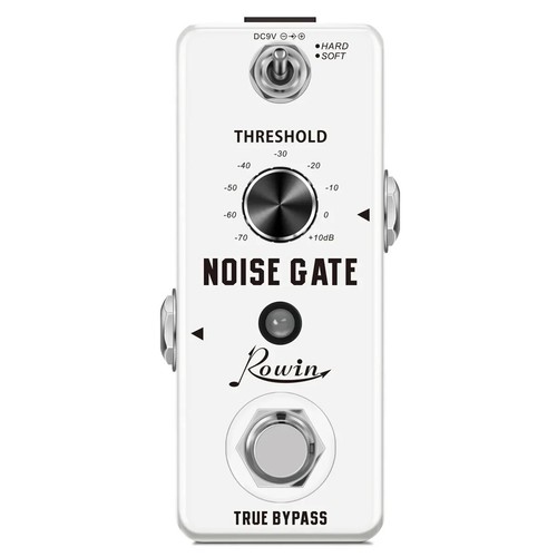 Rowin 2 Modes Noise Guitar Effect Pedal Gate Noise Reduction Aluminum Alloy - Picture 4 of 7