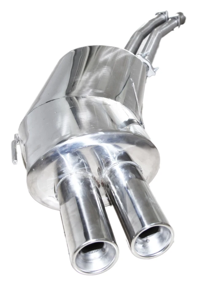 Escape trasero SS Alex diseño 2 PIEZAS para 92-95 BMW 325i 325is E36 Foto 2 de 4