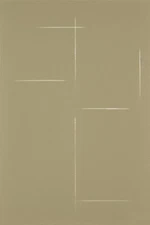 Large Abstract Painting 2x3' Earthtone 6 Geometric Demrin Fine Art Original NEW