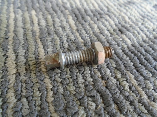 (1) VINTAGE ROGERS MEMRILOC LOCKING CLAMP PULL SET SCREW/TENSION ROD & NUT-VG!