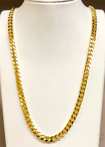 10k Solid Yellow Gold Miami Cuban Curb 