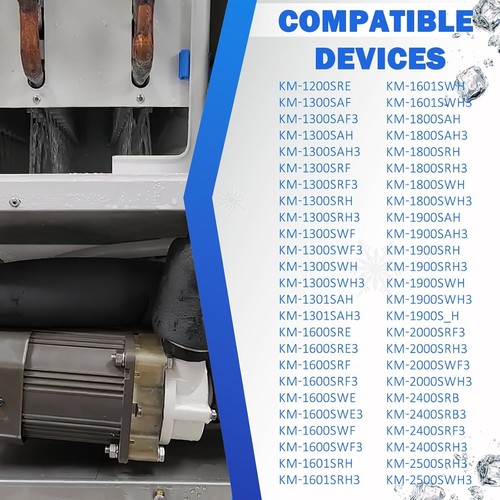 Bomba de agua 213780A01 S-0730 para motor de máquina de hielo Hoshizaki KM-1300S KM-1200S - Imagen 5 de 7