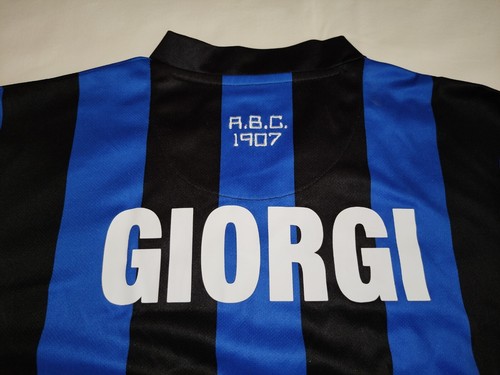 MAGLIA CALCIO ATALANTA #5 GIORGI ERREA MATCH WORN ULTRAS CURVA SERIE A - Foto 10 di 12