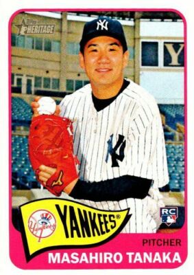 2014 Topps Heritage #H501 Masahiro Tanaka RC - New York Yankees