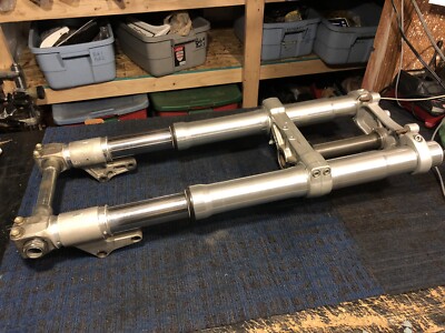 2007 06 07 08 Ducati Monster S2R 800 front forks suspension triple tree