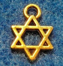 40Pcs. Tibetan Antique Gold STAR Charms Pendants Earring Drops Findings ST35