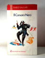 IL CORSARO NERO DI EMILIO SALGARI BIBLIOTECA DEI RAGAZZI LIBRO  (9)