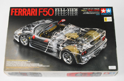 Tamiya Ferrari F50 フルビューモデルキット Tamiya 1/24 Full View Ferrari F50 model kit No 24223 | eBay