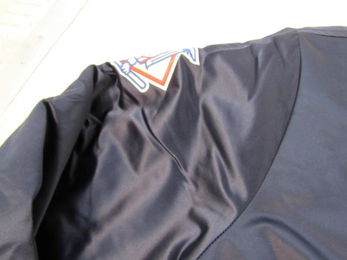 San Diego Padres Mens Mens Mitchell & Ness Heavy Satin Button Snap Jacket $150 - Picture 6 of 12