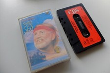 WILLIE NELSON ISLAND IN THE SEA 1987 CASSETTE tape album