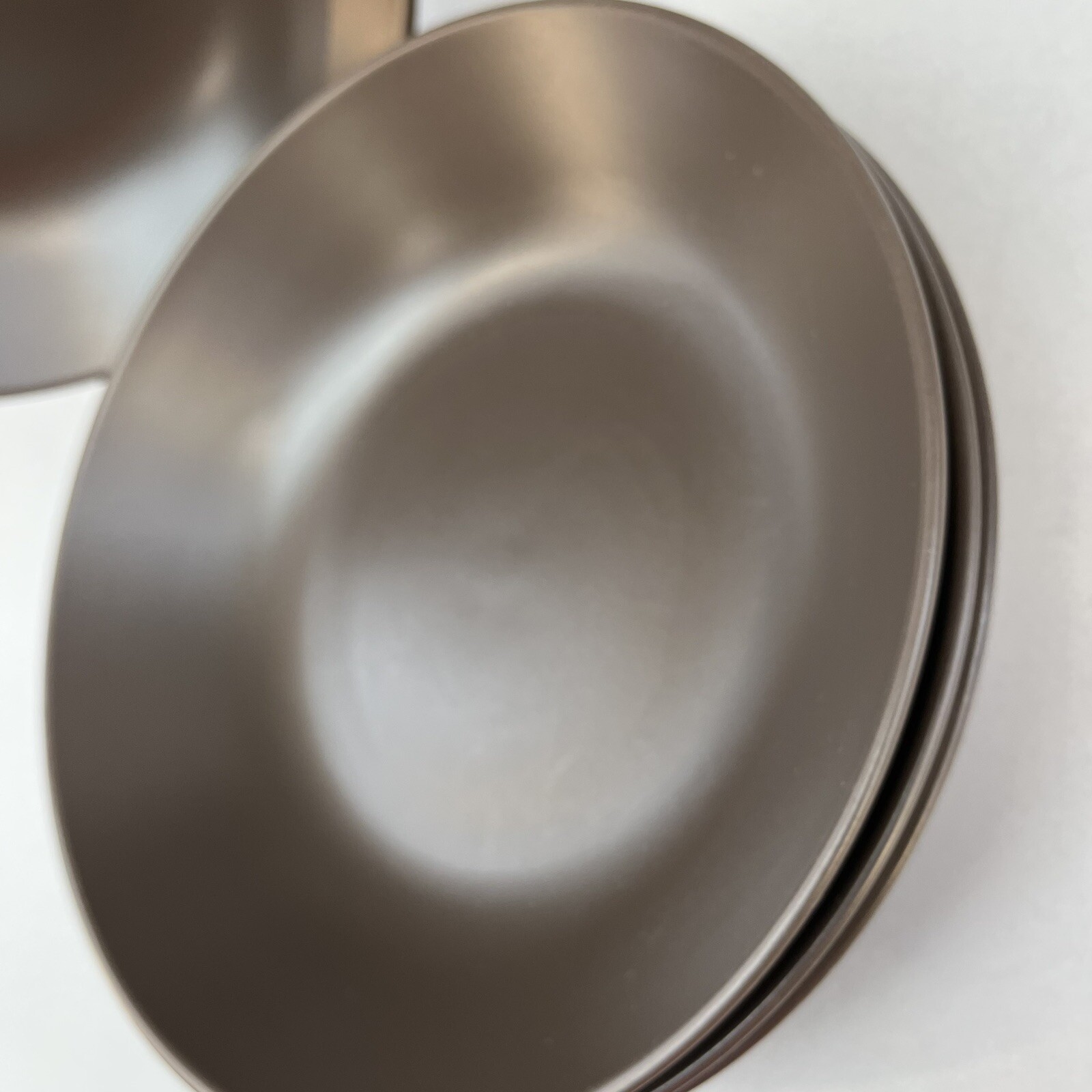 IKEA Dinera Set of 4 Brown Soup Or Pasta 8.75” Bowls 10866 Or 12011