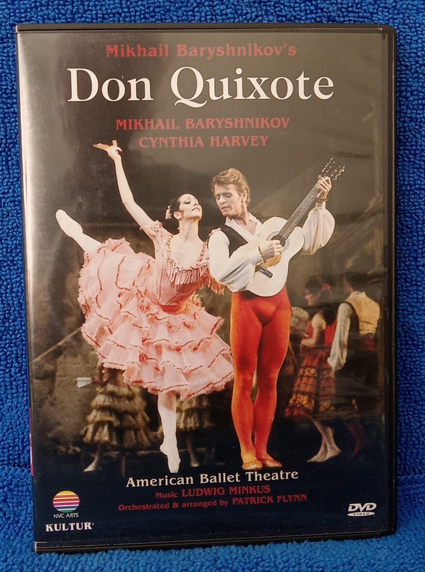Don Quixote-Mikhail Baryshnikov (DVD, 1984) American Ballet