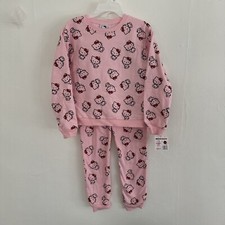 Hello Kitty Kids Pink Shirt/Pants Set Size 8/10 