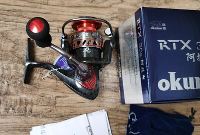 Okuma RTX-30S 40S Spinning Fishing Reel 7BB 1RB Ratio Aluminum Spool 