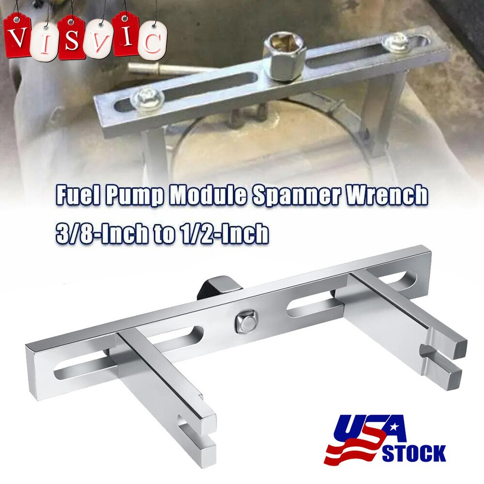 Fuel Pump Tank Lid Cover Adjustable Spanner Wrench Removal Tool For BMW