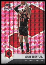 2020-21 Panini Mosaic Pink Camo Prizm #135 Gary Trent Jr. Toronto Raptors