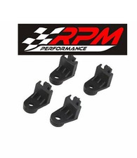 Electric Radiator Fan Mounting Kit 4 Pack Legs L Bracket Tabs Feet Plastic Clips