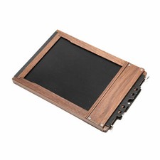 ShenHao 4x5 Black Walnut Wooden Film Holder For Sinar Toyo Linhof Horseman Camer