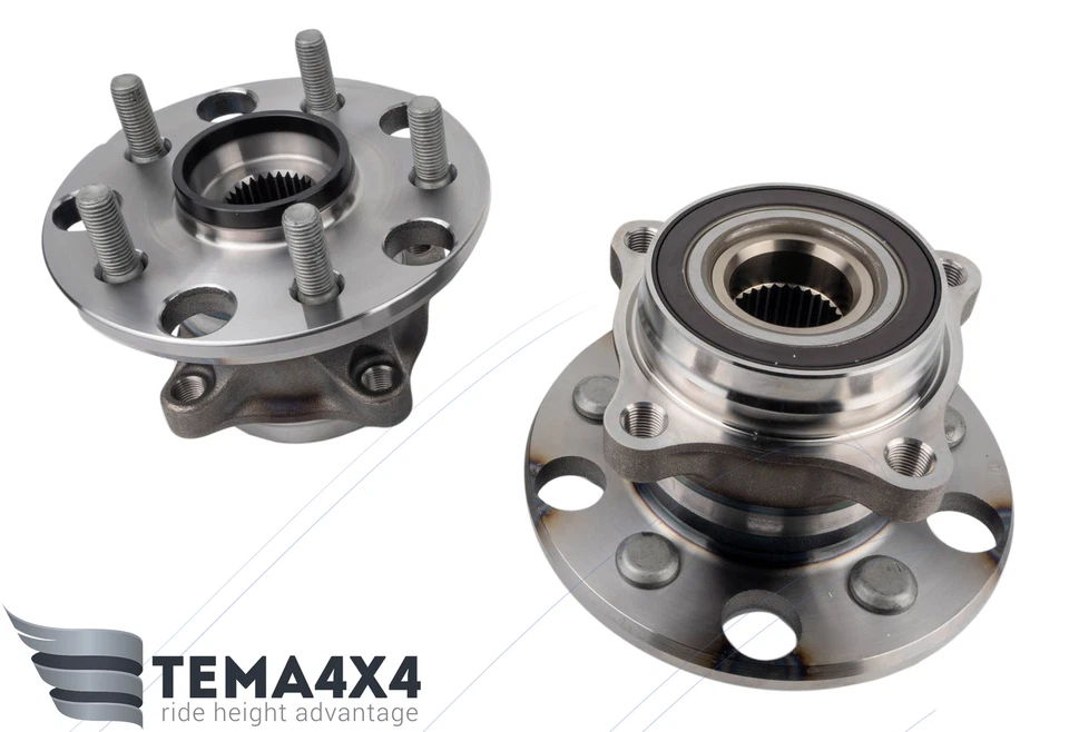 Juego de 2 cojinetes traseros y bujes originales OEM para Lexus Toyota 42410-30021 4241030021 Foto 3 de 4