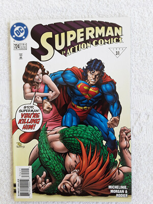 Action Comics #724 (Aug 1996, DC) NM- 9.2