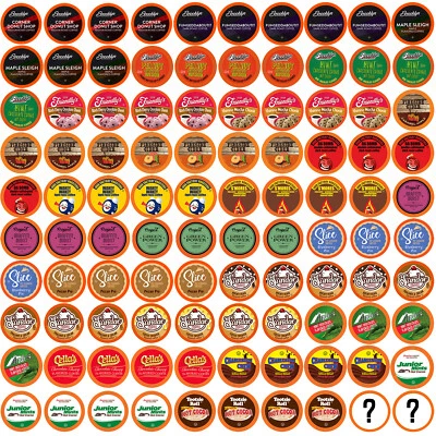 Two Rivers Coffee Bit of Everything Variety Sampler Pack, 2.0 Keurig, 100 Count
